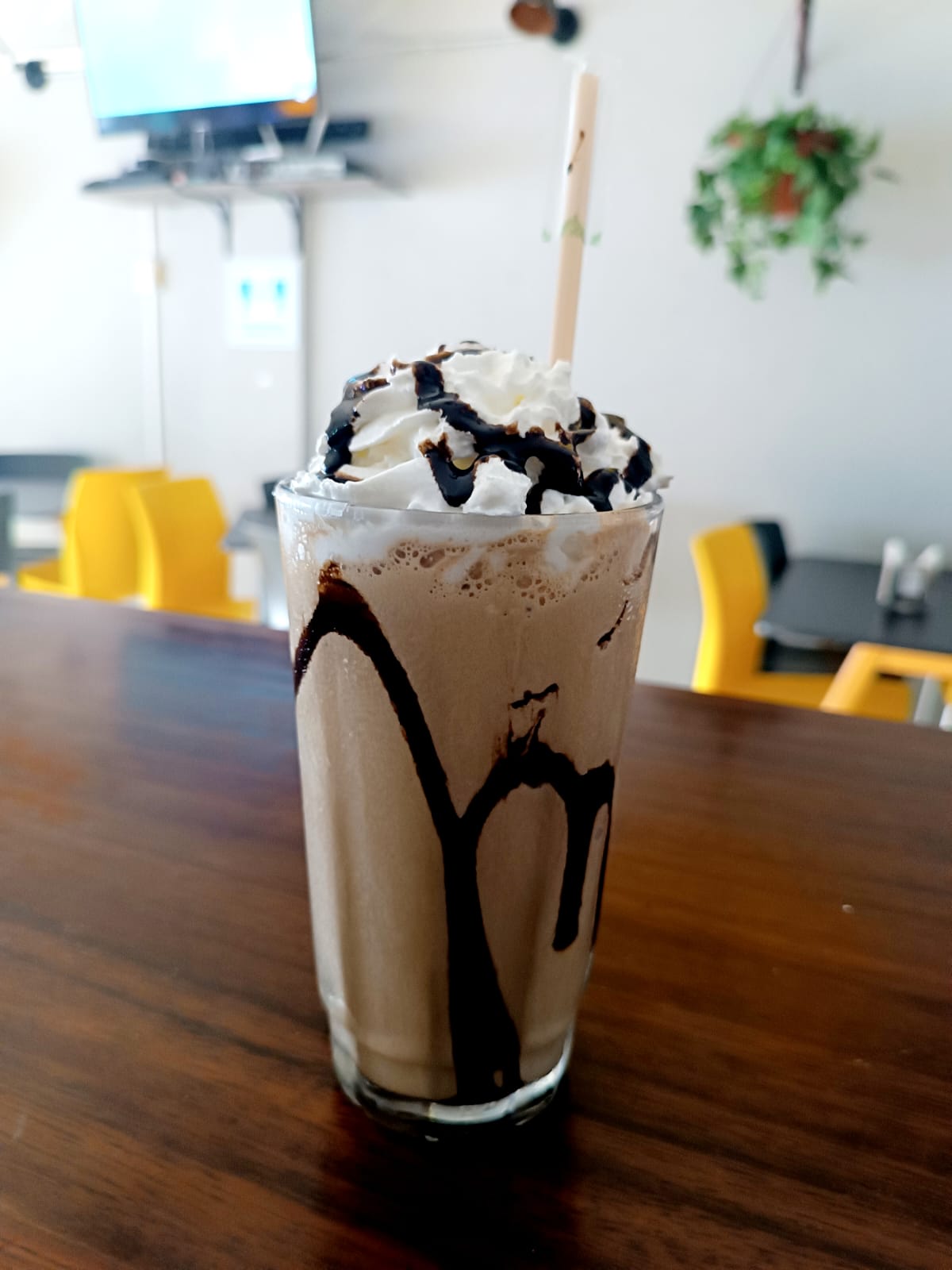 Frappe crema irlandesa